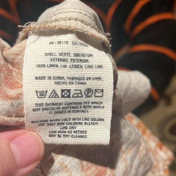 Anthropologie “Jolene” Orange Bird Shorts - Picture 10 of 10